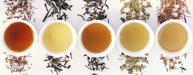 tazas de té